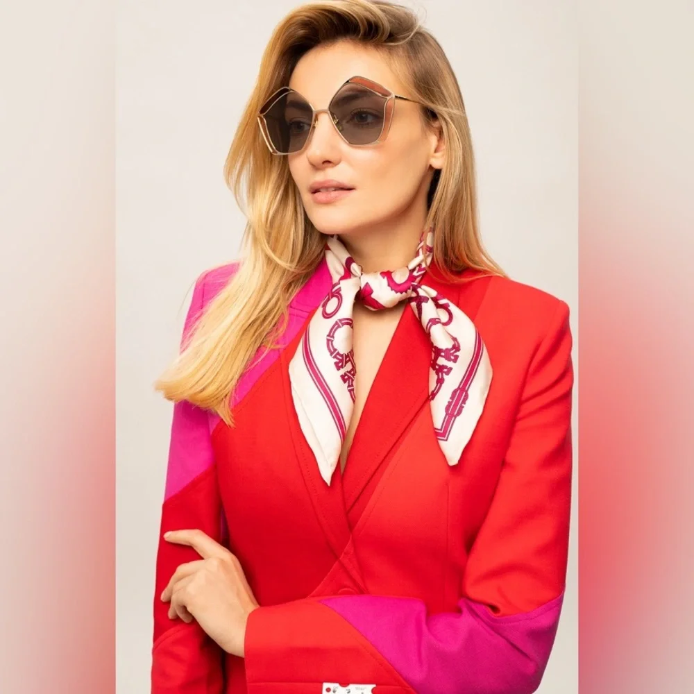 💯 - New Authentic Chloé CH0026S 002 Sunglasses